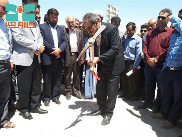 آئین کلنگ زنی احداث و بازسازی پل بالاده برگزار شد