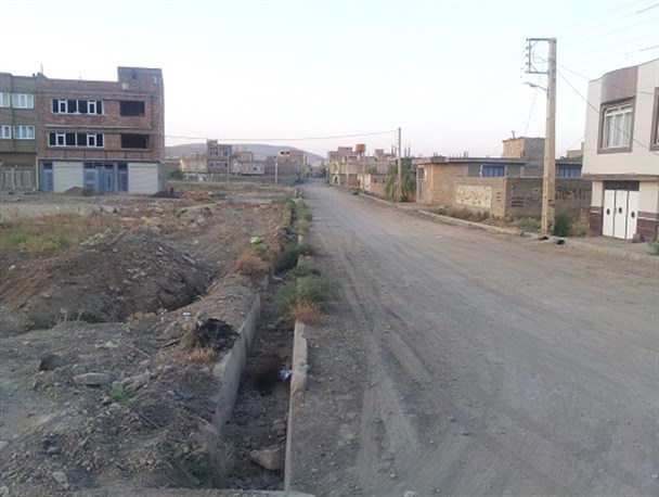 منطقه کوی بهداری بوکان بیابانی در دل شهر