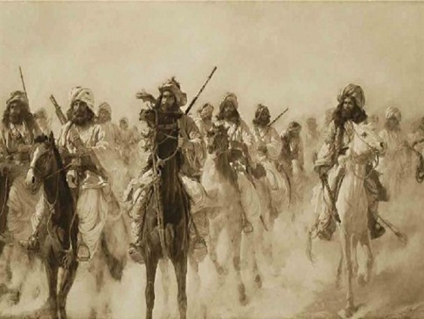 قوم بلوچ نماد مبارزه با استعمار انگلیس