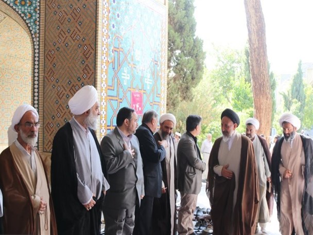 مراسم ترحیم آیت الله بهشتی اصفهانی+ تصاویر