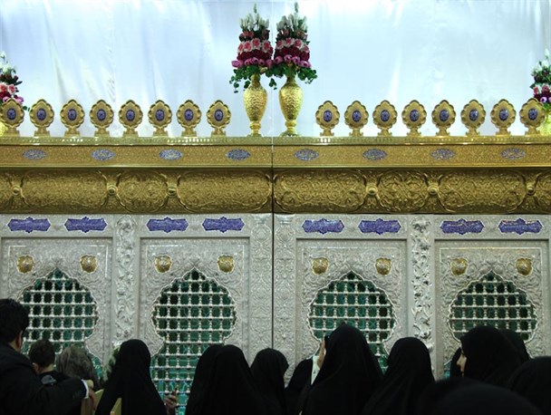 مراسم رونمایی از ضریح خیمه گاه حضرت عباس (ع) در بوشهر+ تصاویر
