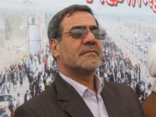 دوبیتی پرمعنای فرماندار سابق نهاوند در مراسم تودیع و معارفه