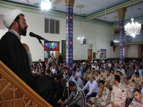 عکس/ مراسم بزرگداشت جانباختگان فاجعه منا در شهرستان پارس آباد