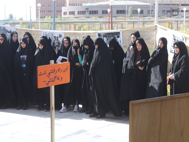 گزارش تصویری/ تجمع اعتراض آمیز دانشجویان نسبت به بی‌کفایتی آل‌سعود در فاجعه منا