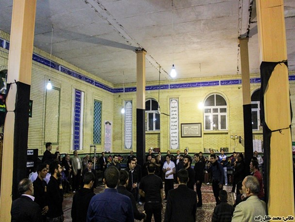 مراسم اعلان عزای حسینی در پلدشت+تصاویر