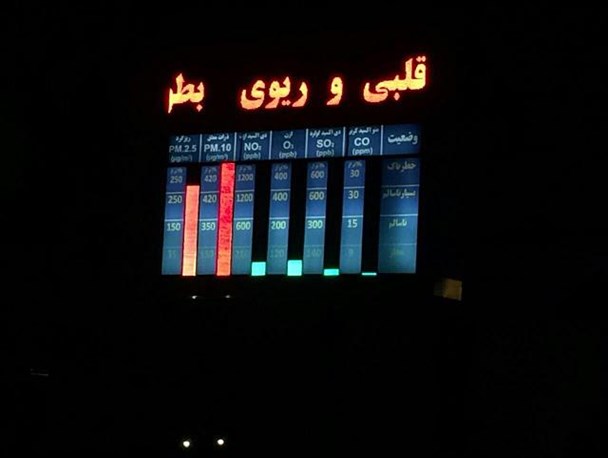 گناوه در گرد و خاک غرق شد