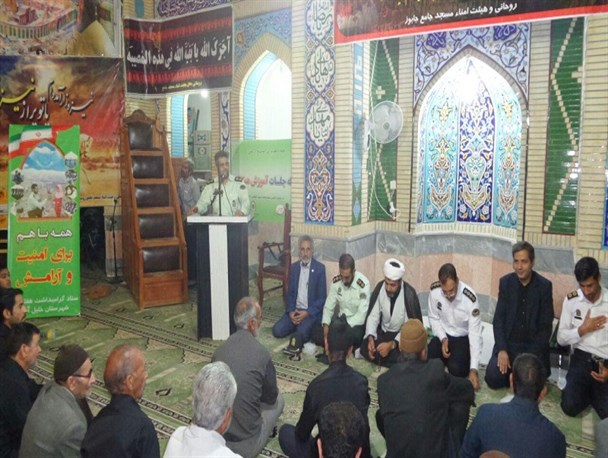 مراسم تجلیل از نیروهای انتظامی بخش ششطراز برگزار شد + تصاویر