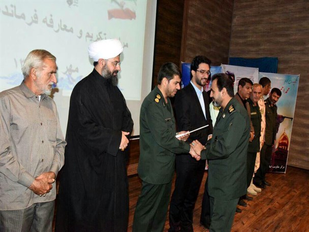 مراسم تودیع و معارفه فرمانده سپاه دلوار برگزار شد + تصاویر