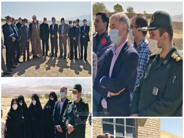 مدرسه خیّرساز روستای هیبت اله شهرستان سنقروکلیایی کلنگ زنی شد