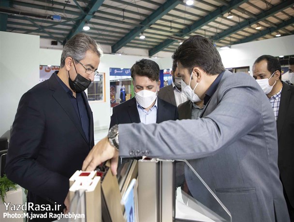 آغاز بکار نمایشگاه مصالح و تاسیسات ساختمانی در یزد