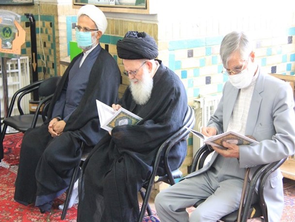 مراسم گرامیداشت مرحوم آیت‌الله حسن‌زاده آملی در زنجان برگزار شد+ تصاویر