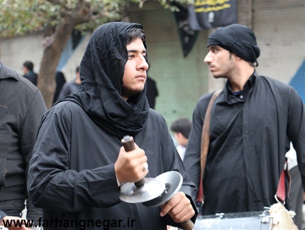 گزارش تصویری/دسته های عزاداری در تاسوعای حسینی