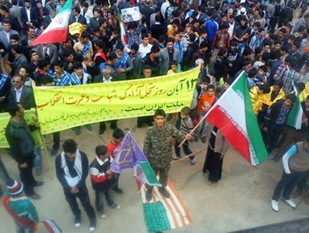 راهپیمایی 13 آبان در 20 نقطه اردل برگزار می شود