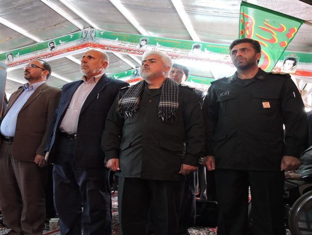مراسم تودیع و معارفه فرمانده سپاه درگز برگزار شد