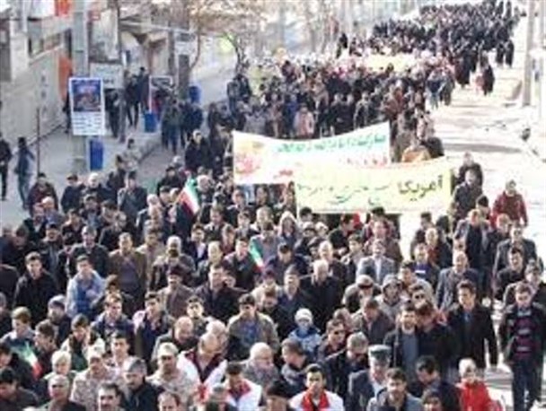مسیر راهپیمایی 13 آبان در گیوی اعلام شد