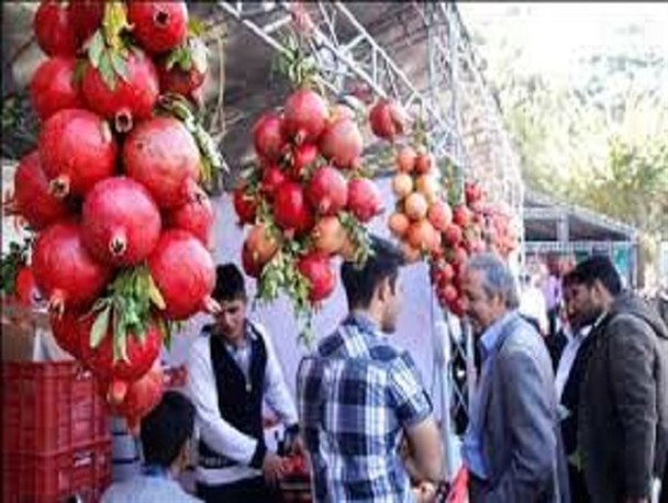 برگزاری دومین جشنواره انار در تفت/ حضور چشمگیر گردشگران در جشنواره اول