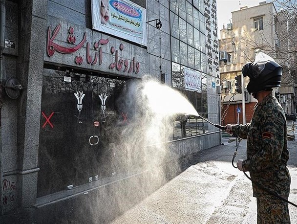 فعالیت رزمندگان لشکر 14 امام حسین(ع) برای مقابله با کرونا در قالب قرارگاه حافظان سلامت