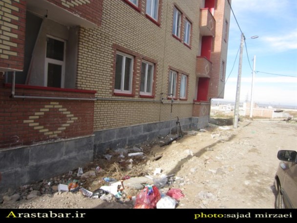 وضعیت اسفبار مسکن مهر اصلاندوزبه روایت تصویر!