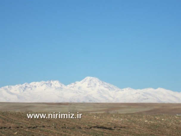 چهره زمستانی طبیعت پاییز در نیر