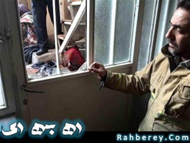 انفجار در منزل مسکونی / چهار تن از ناحیه سر و صورت دچار سوختگی شدند + تصاویر