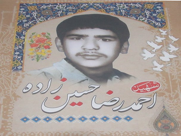 مادر شهید حسین زاده به فرزند شهیدش پیوست