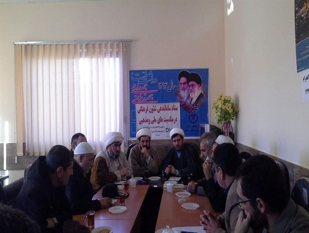 مراسم دسته روی هیئات مذهبی در روز اربعین در آشخانه