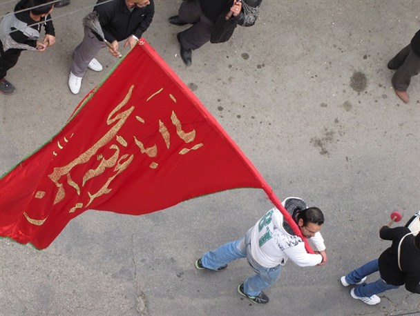 دسته روی عزاداران اربعین حسینی در مهدیشهر/ گزارش تصویری