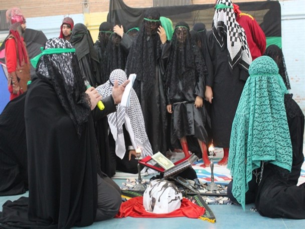 مراسم تعزیه خوانی اربعین حسینی در پلدشت