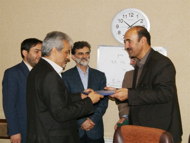 رئیس جدید راه و شهرسازی شهرستان پارس آباد معرفی شد+عکس