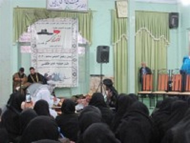 برگزاری مراسم خطبه خوانی در شهر خاکعلی