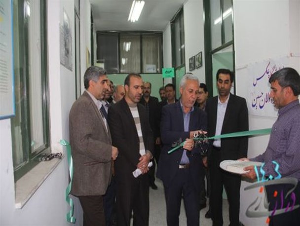 گشایش نمایشگاه عکس شوریده دلان حسینی درشهرستان به مناسبت اربعین حسینی