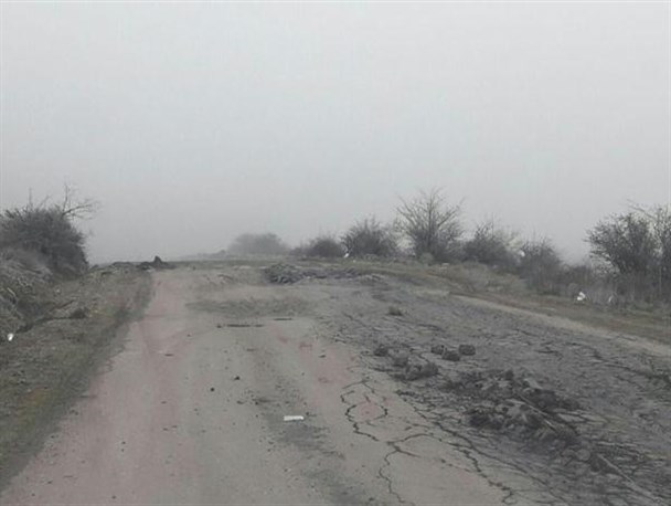 خرابی جاده شاه شهیدان به خاکریز تبدیل شده است