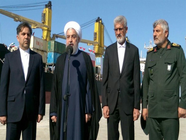 بندر چابهار از لحاظ اقتصادی و سیاسی برای ایران حائز اهمیت است‌/ امروز یک روز تاریخی برای چابهار است