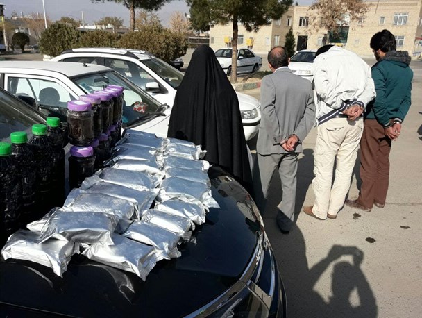 باند قاچاق مواد مخدر در کاشمر متلاشی شد