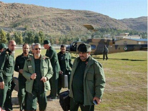 رئیس سازمان بسیج وارد سرپلذهاب شد