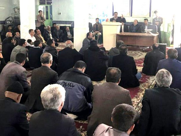 قول مساعدت نماینده مجلس برای حل مشکل آب شرب کاج