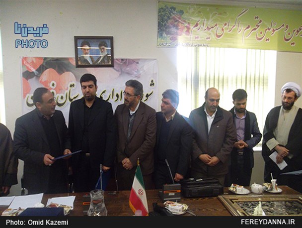 شهردار جدید دامنه معرفی شد+ تصاویر