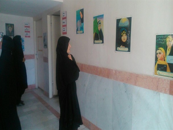 برگزاری نمایشگاه عفاف و حجاب رشتخوار