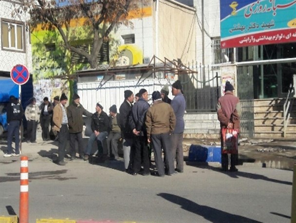 ‌زنجان و کارگران فصلی که سرما را نیز به جان می خرند +تصاویر