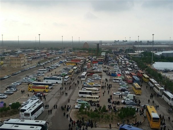 55 هزار مسافر از مرز پرویزخان وارد کرمانشاه شدند