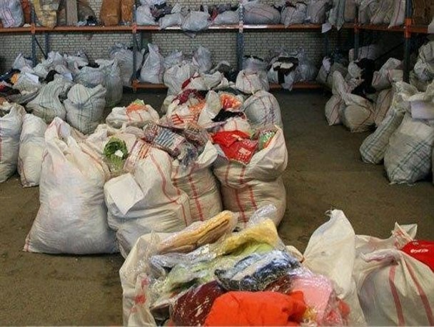 محموله ۵۰میلیون ریالی البسه قاچاق در شهرستان اسکو کشف شد