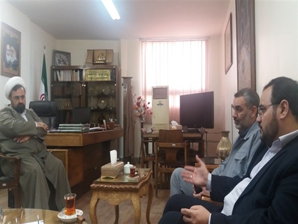 دیدار قائم مقام مرکز فضای مجازی سازمان بسیج با مدیرکل فرهنگ و ارشاد اسلامی استان اصفهان