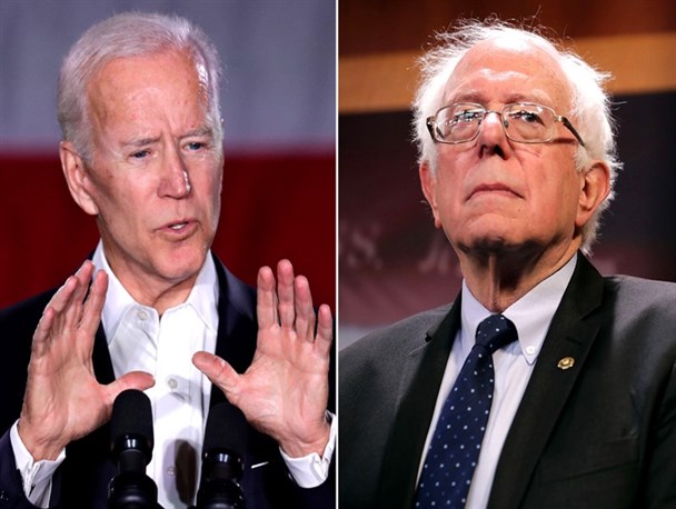 اختلاف 10 درصدی بایدن و سندرز در نظرسنجی‌ جدید
