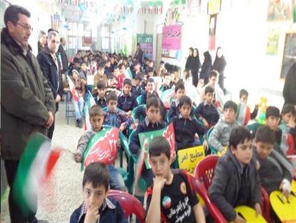 زنگ انقلاب و پایداری در مدارس نیر نواخته شد
