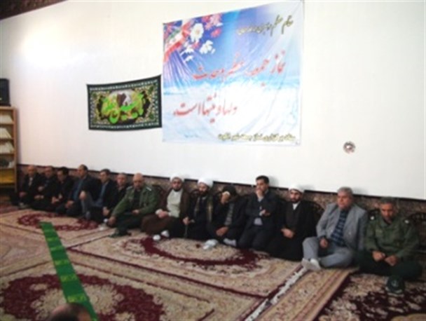 گرامیداشت اربعین خاکسپاری شهدای گمنام بخش انگوت