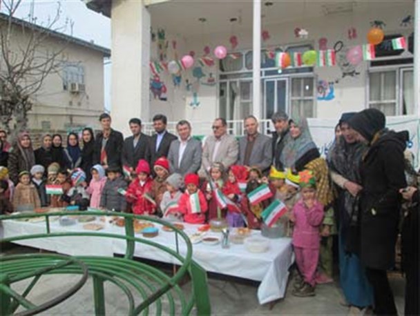 نوگلان گمیشانی سالگرد پیروزی شکوهمند انقلاب را جشن گرفتند+ تصاویر
