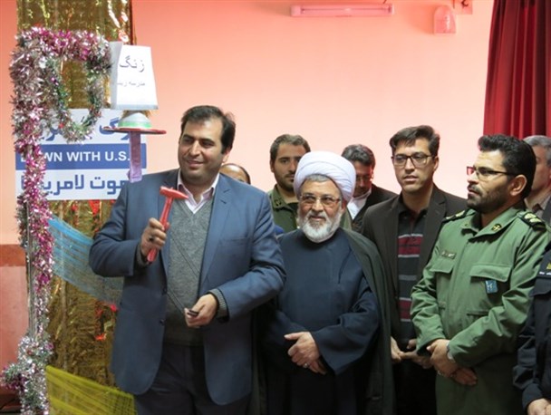 زنگ انقلاب در مدارس نیر نواخته شد + تصاویر