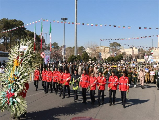 بیت امام خمینی(ره) در قم گلباران شد+تصاویر
