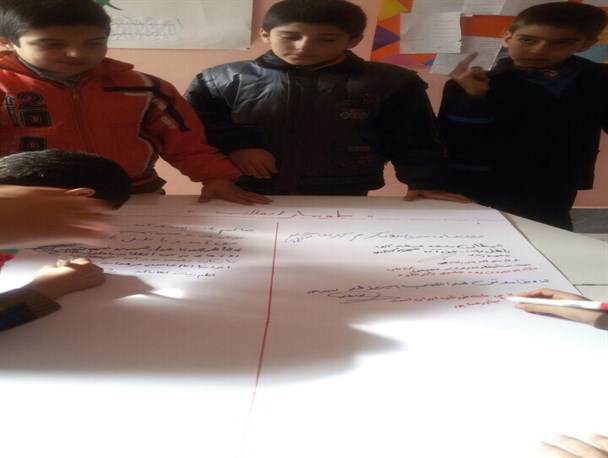 ایستگاه ادبی و طومار نویسی کودکان و نوجوانان در بروجرد برگزار شد