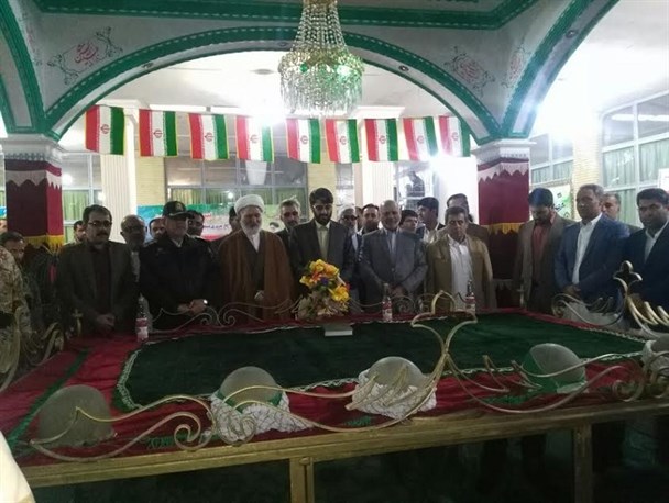 دیدار مسئولین ادارات با امام جمعه سراوان/ غبار روبی مزار شهدای گمنام